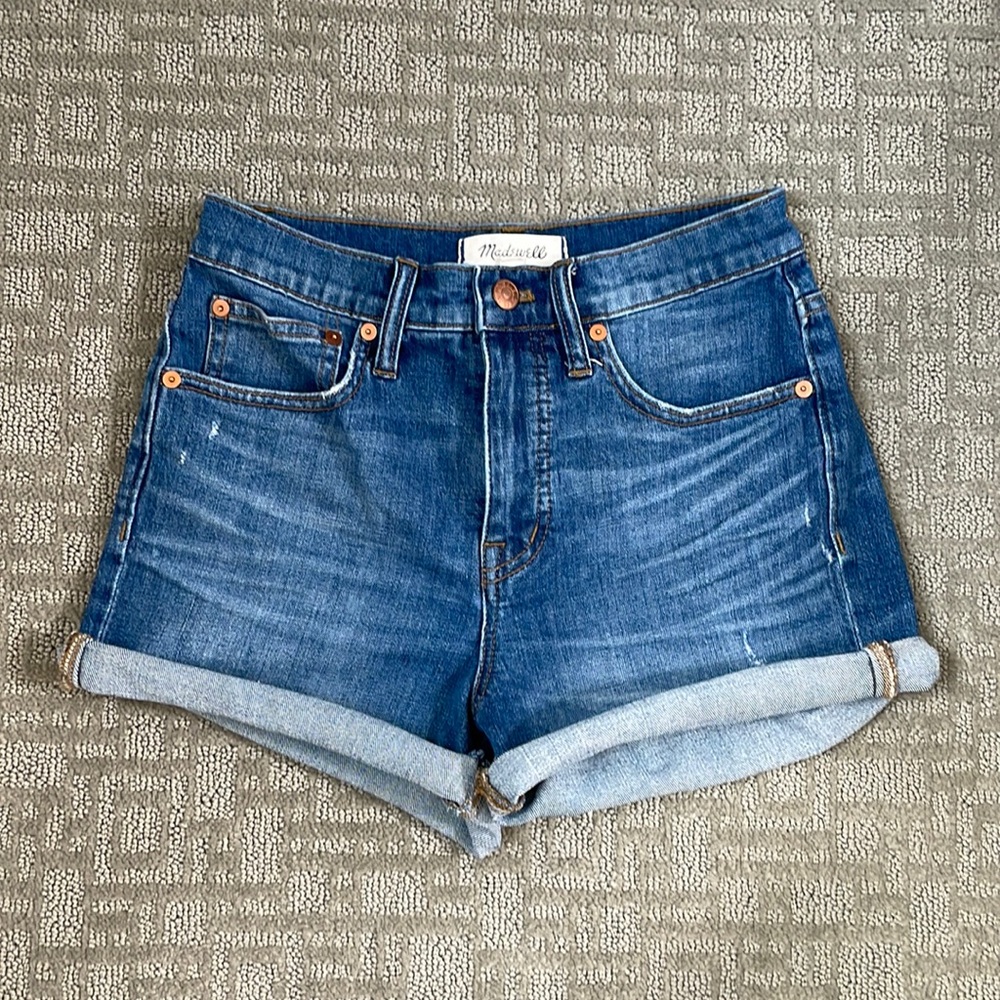 Madewell Hi Rise Denim Shorts